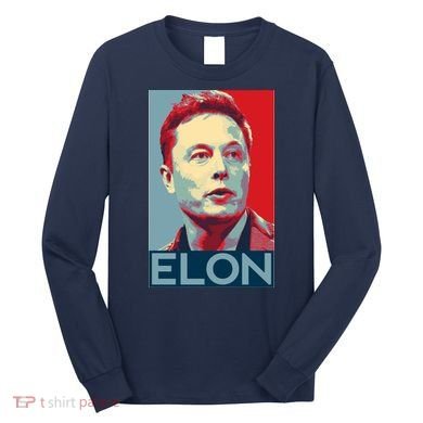 Elon Musk Retro Long Sleeve Shirt