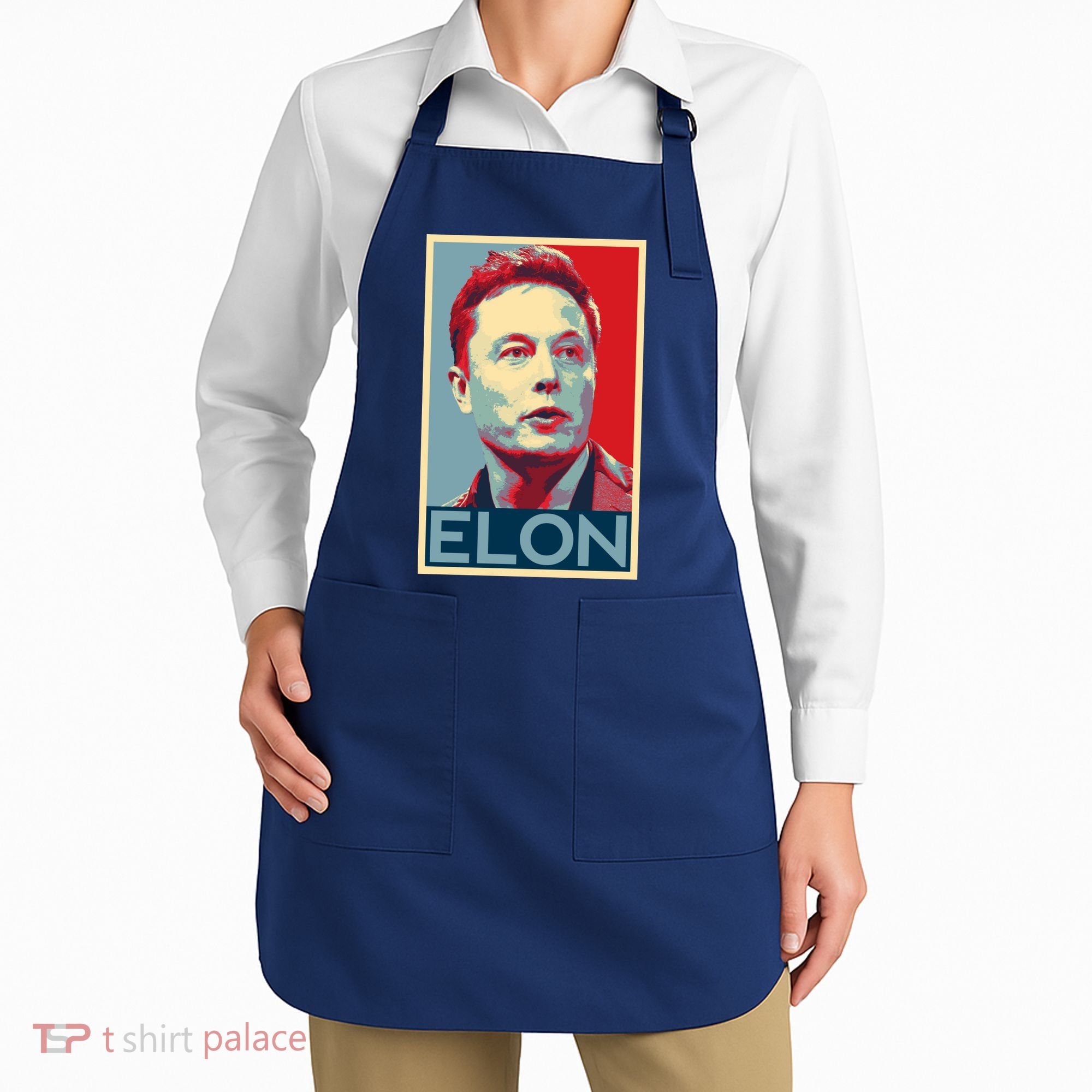 Elon Musk Retro Apron