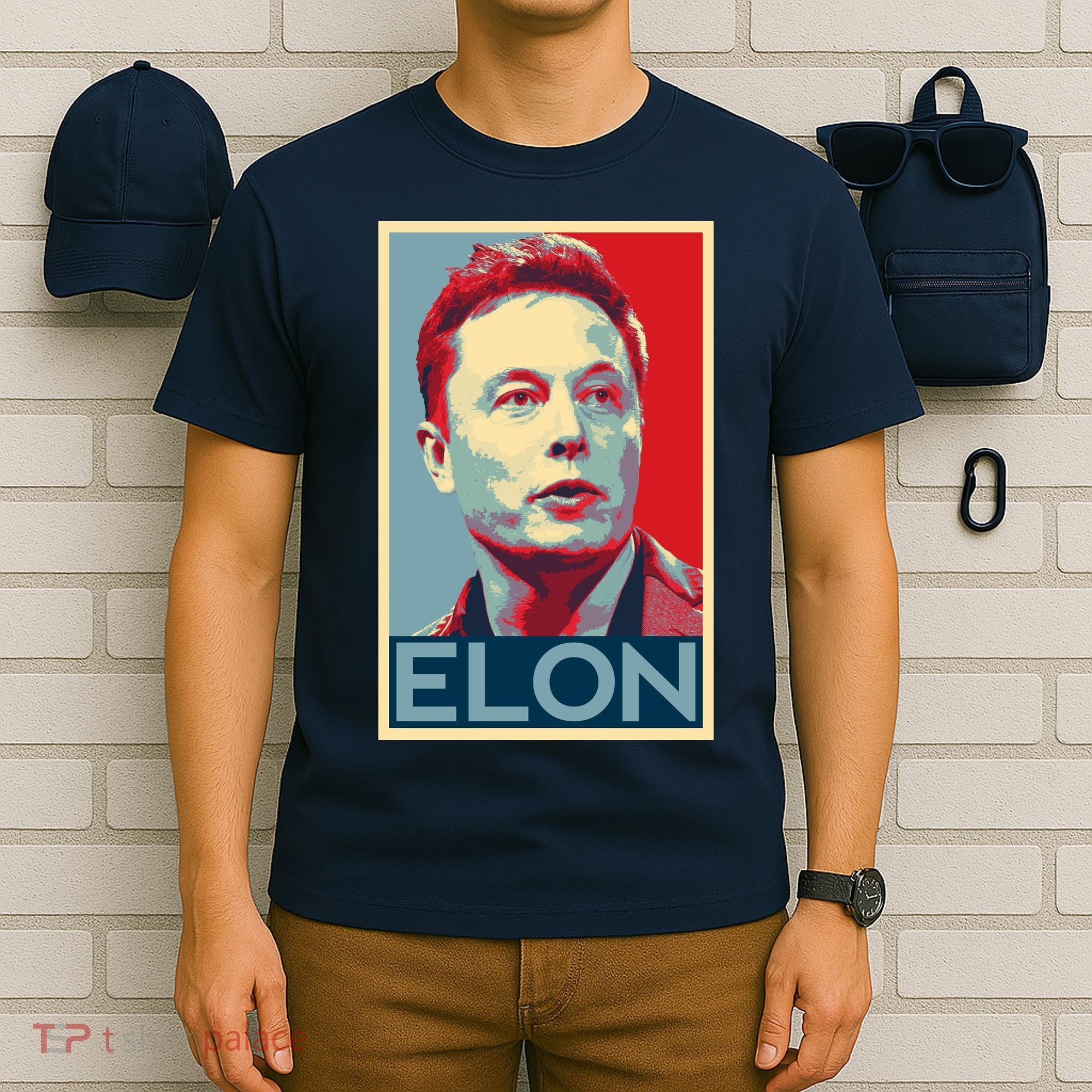 Elon Musk Retro T-Shirt