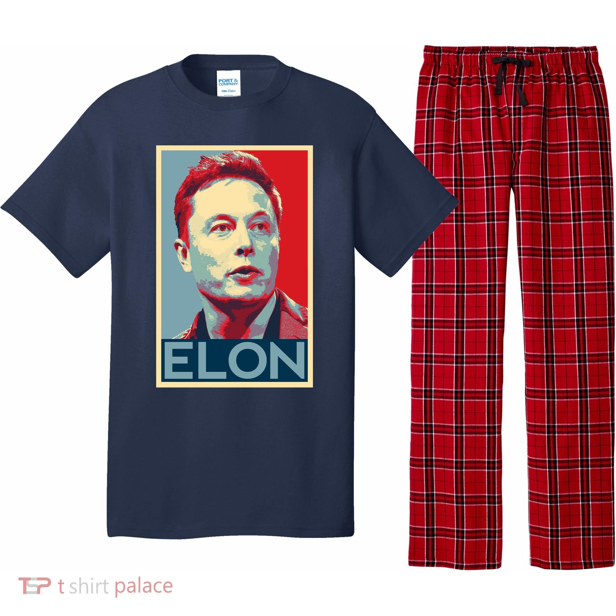 Elon Musk Retro Pajama Set