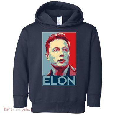 Elon Musk Retro Toddler Hoodie