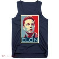 Elon Musk Retro Tank Top thumb 0
