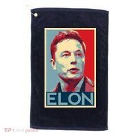Elon Musk Retro Golf Towel thumb 0