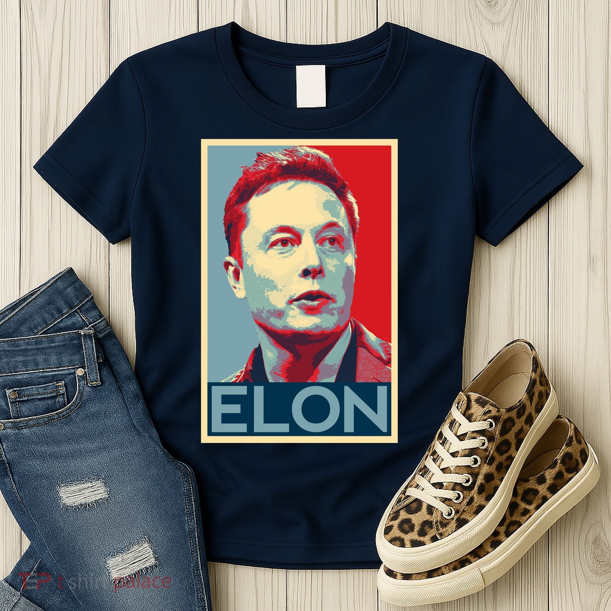 Elon Musk Retro Women's T-Shirt