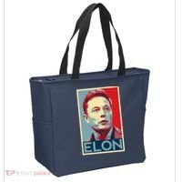 Elon Musk Retro Tote Bag thumb 2