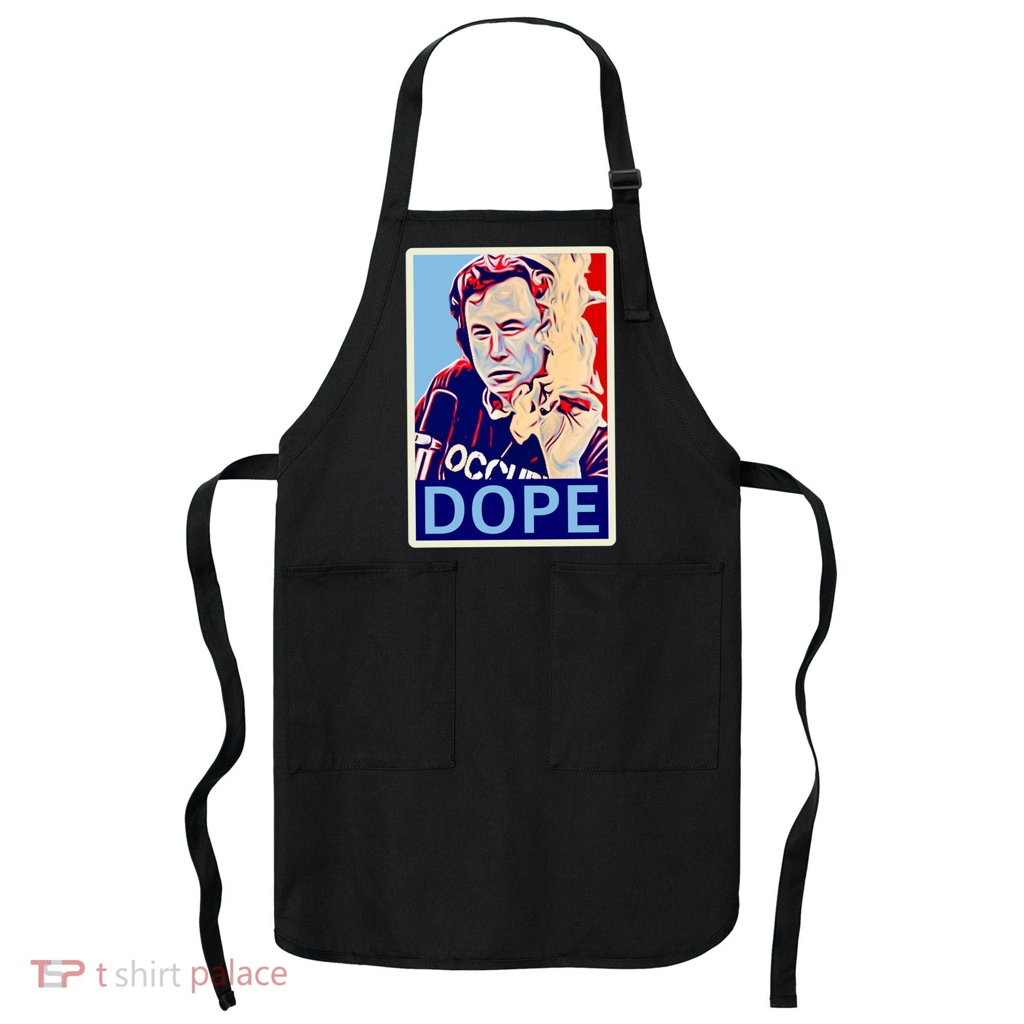 Elon Musk Retro Dope Apron