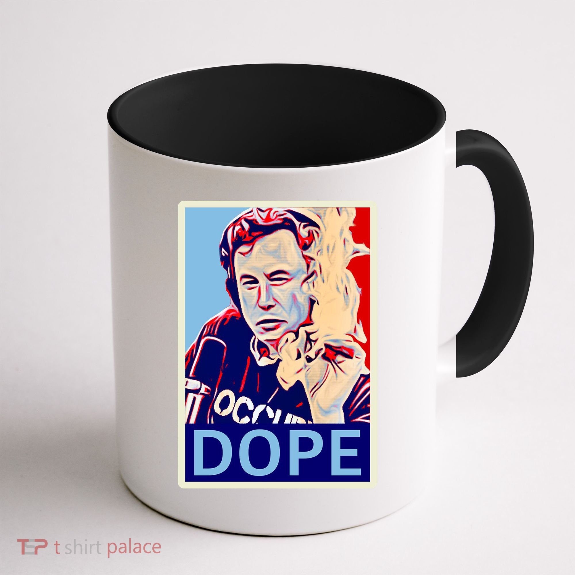 Elon Musk Retro Dope Coffee Mug
