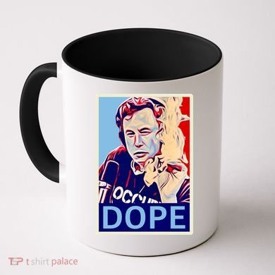 Elon Musk Retro Dope Coffee Mug