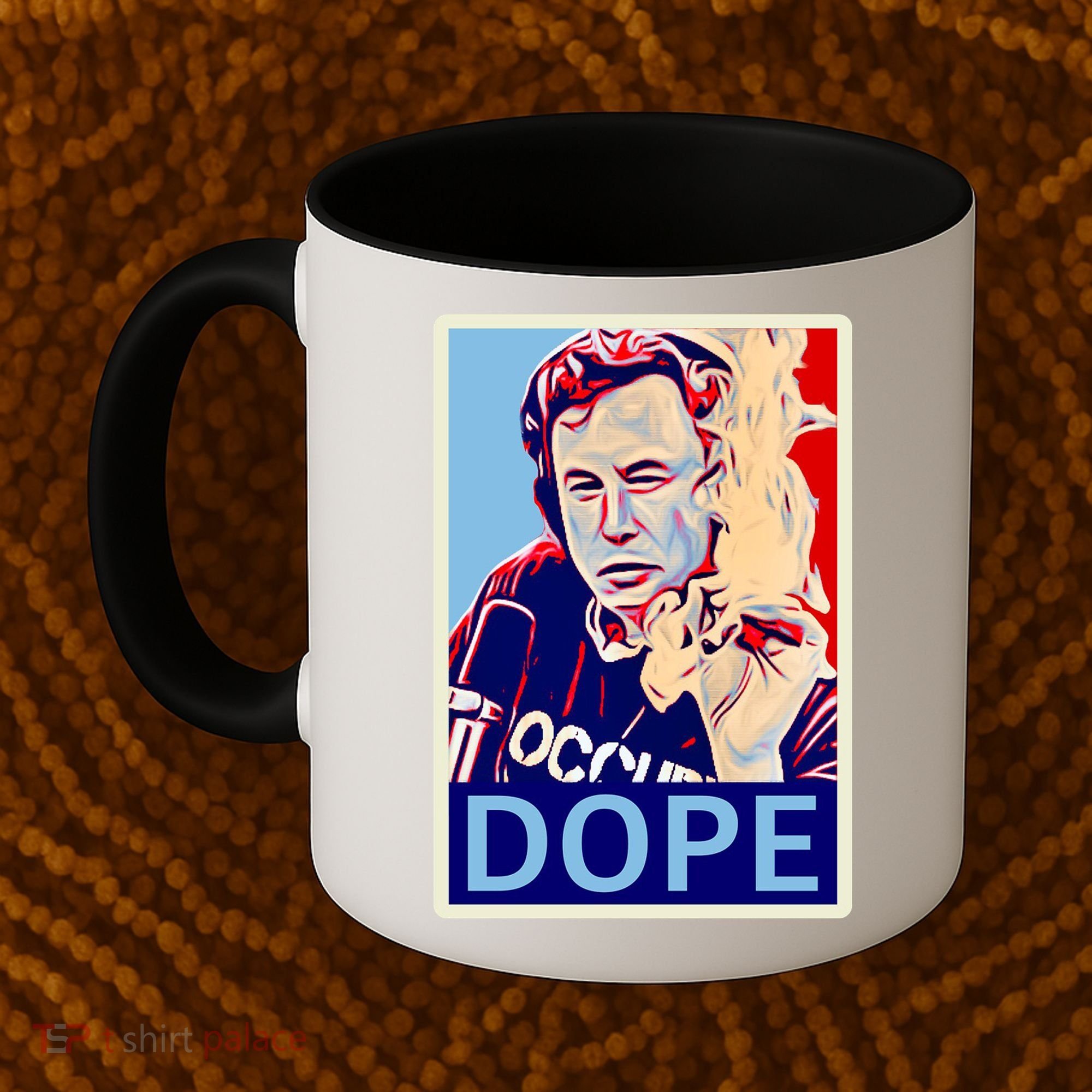 Elon Musk Retro Dope Coffee Mug