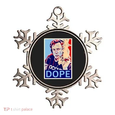 Elon Musk Retro Dope Ornament