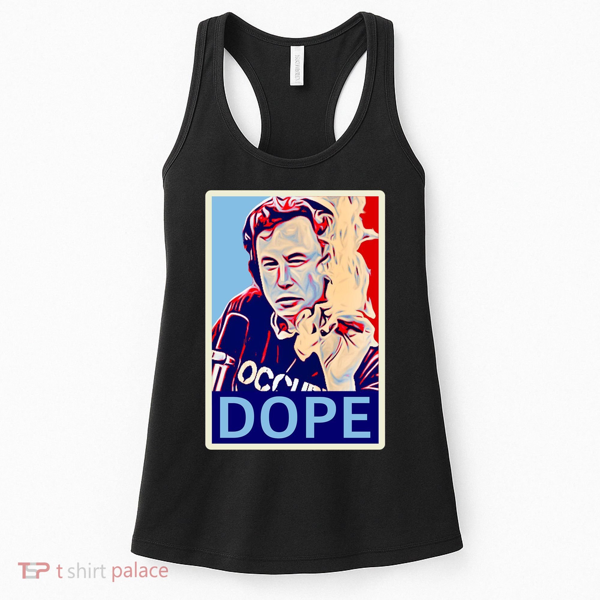 Elon Musk Retro Dope Women's Tank Top