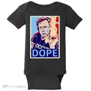 Elon Musk Retro Dope Baby Bodysuit