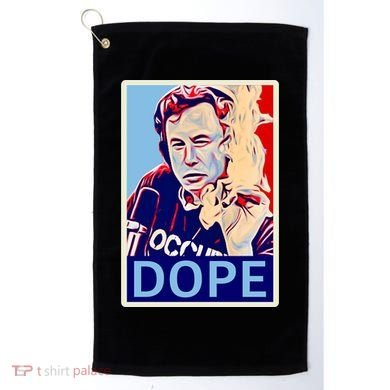 Elon Musk Retro Dope Golf Towel