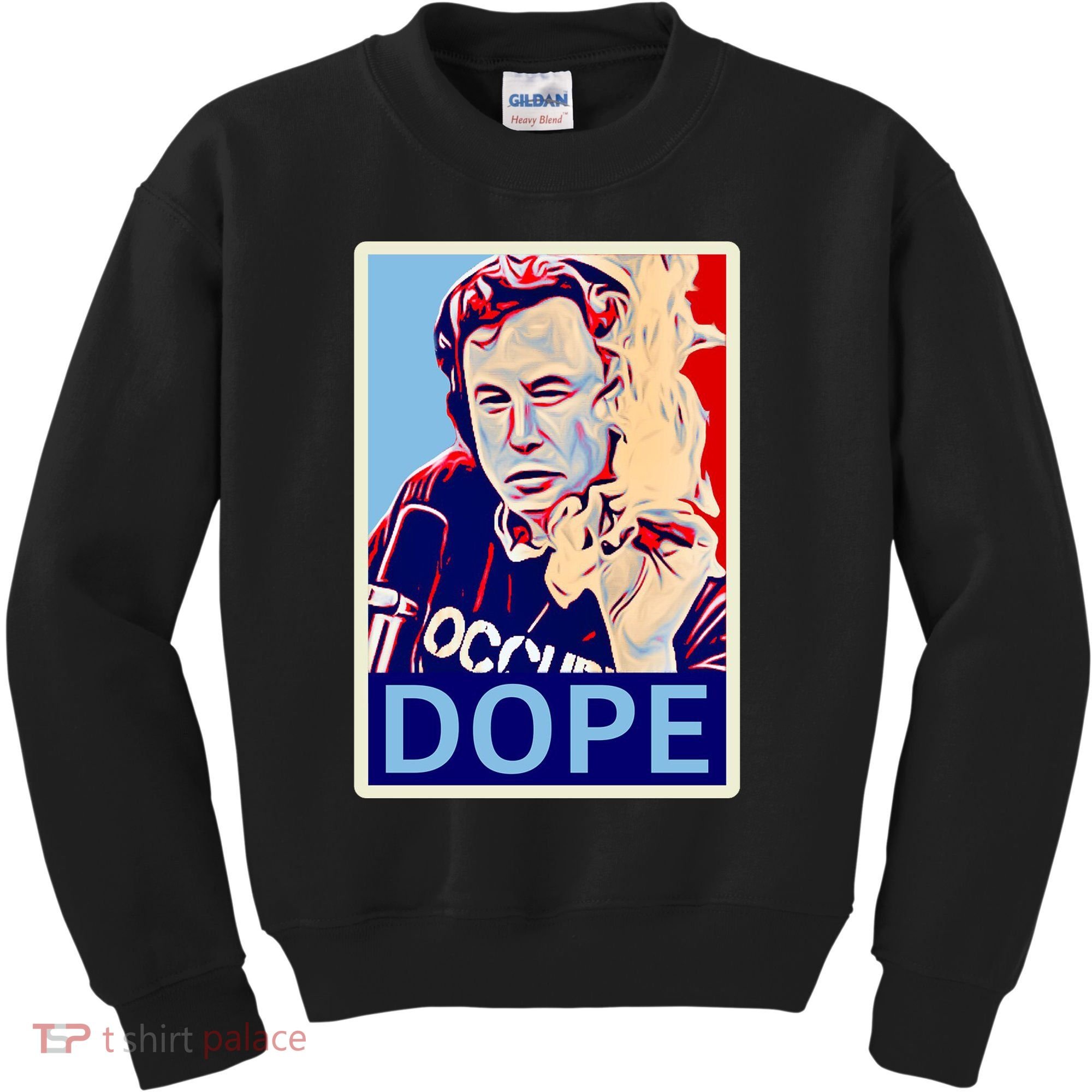 Elon Musk Retro Dope Kids Sweatshirt