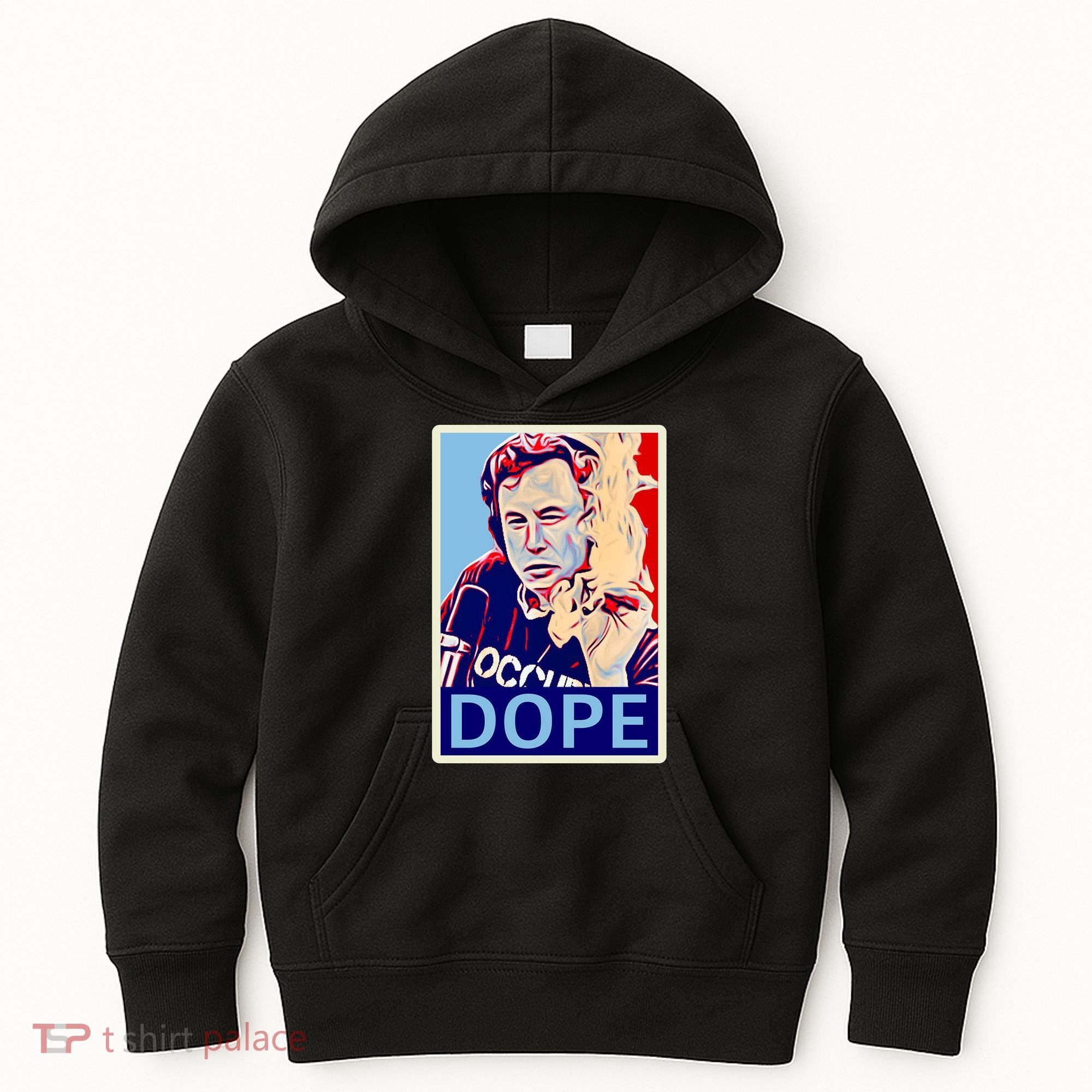 Elon Musk Retro Dope Kids Hoodie