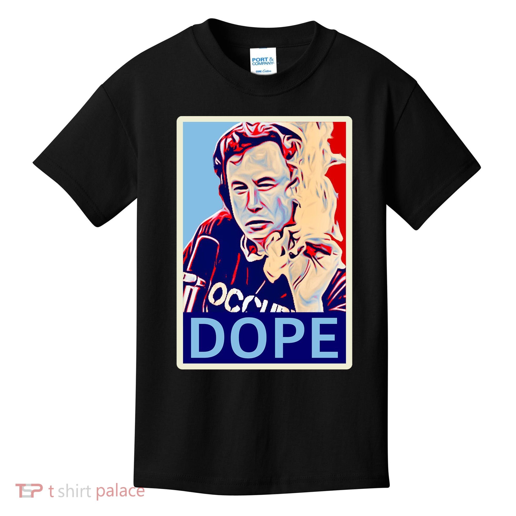Elon Musk Retro Dope Kids T-Shirt