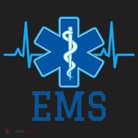EMS Emergency Medical Services Pulse Logo Women's Sweatshirt thumb 2