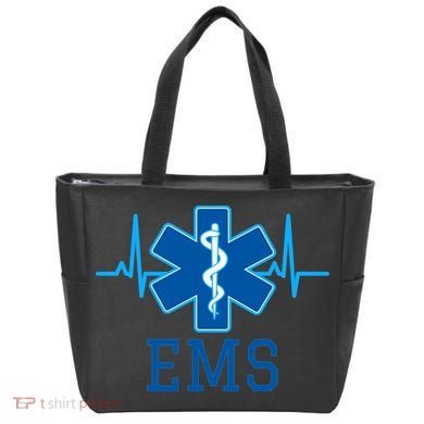 EMS Emergency Medical Services Pulse Logo Tote Bag