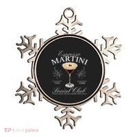 Espresso Martini Social Club Drinking Cocktail Bachelorette Ornament thumb 0