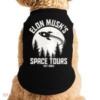 Elon Musk's Space Tours Est 2003 Doggie Tank thumb 0