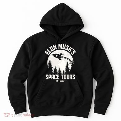 Elon Musk's Space Tours Est 2003 Hoodie