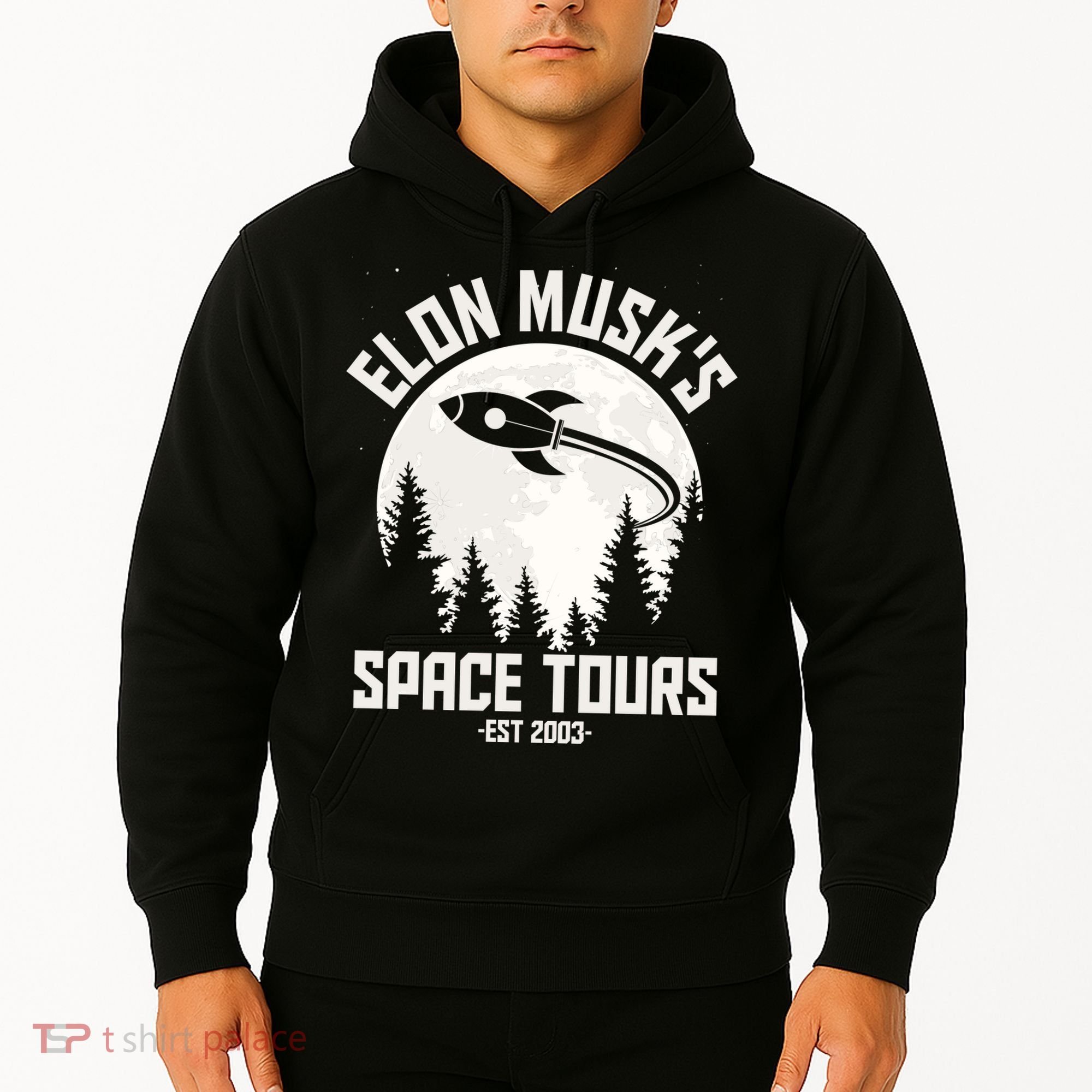 Elon Musk's Space Tours Est 2003 Hoodie