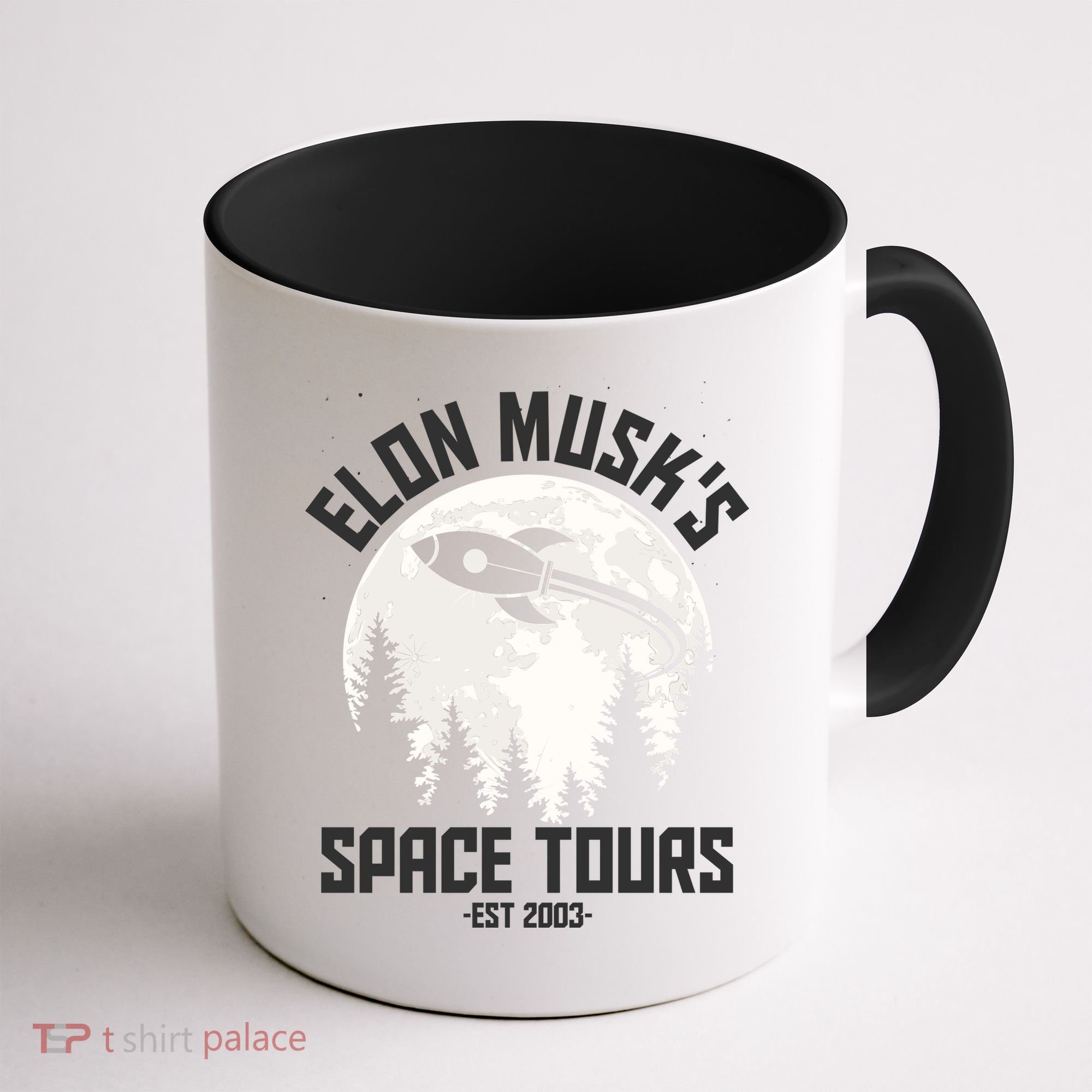 Elon Musk's Space Tours Est 2003 Coffee Mug