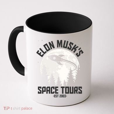 Elon Musk's Space Tours Est 2003 Coffee Mug