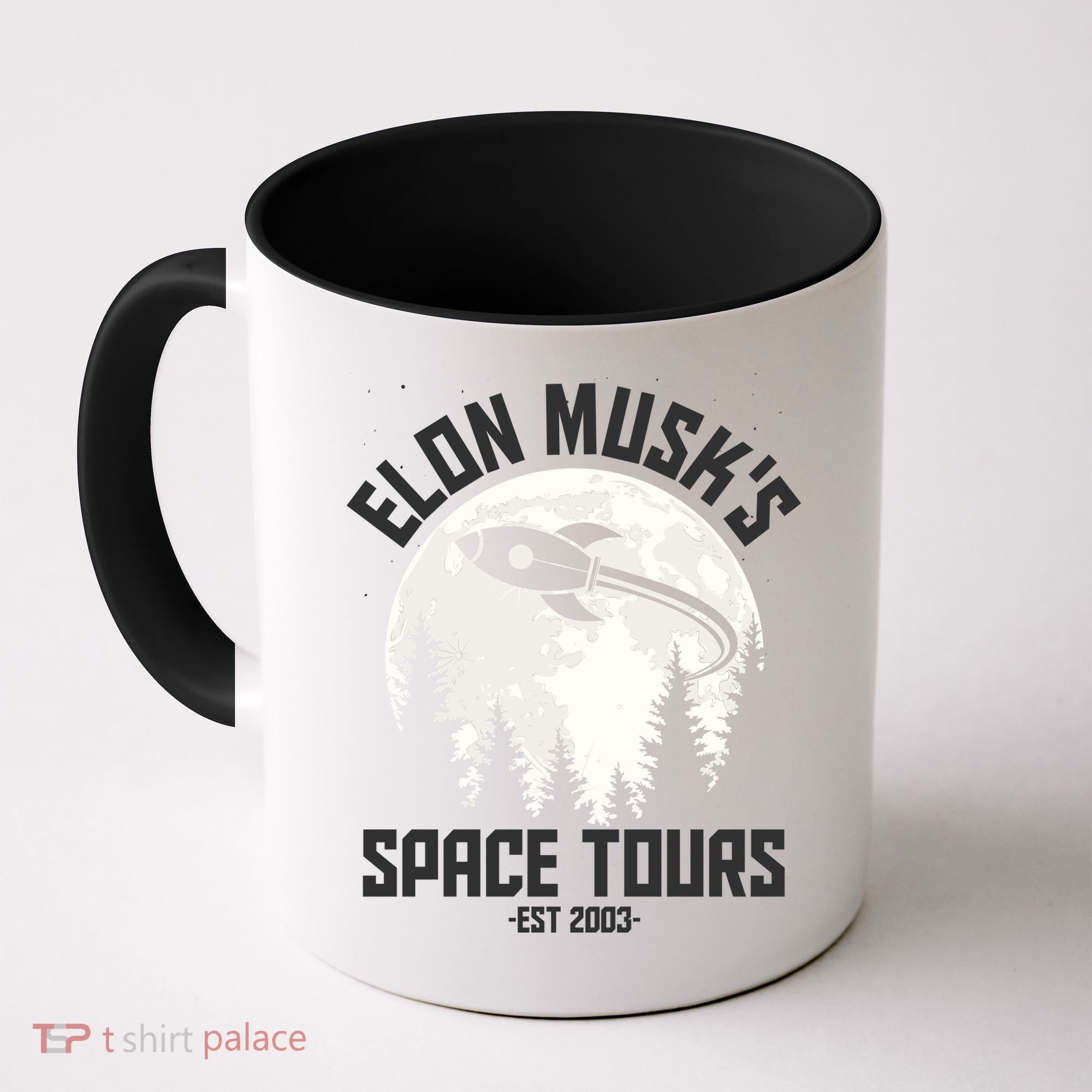 Elon Musk's Space Tours Est 2003 Coffee Mug