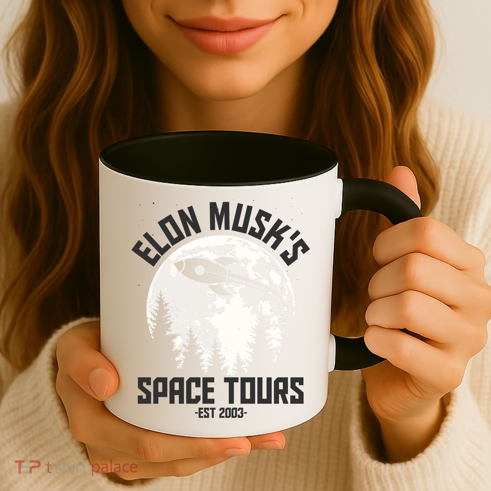 Elon Musk's Space Tours Est 2003 Coffee Mug