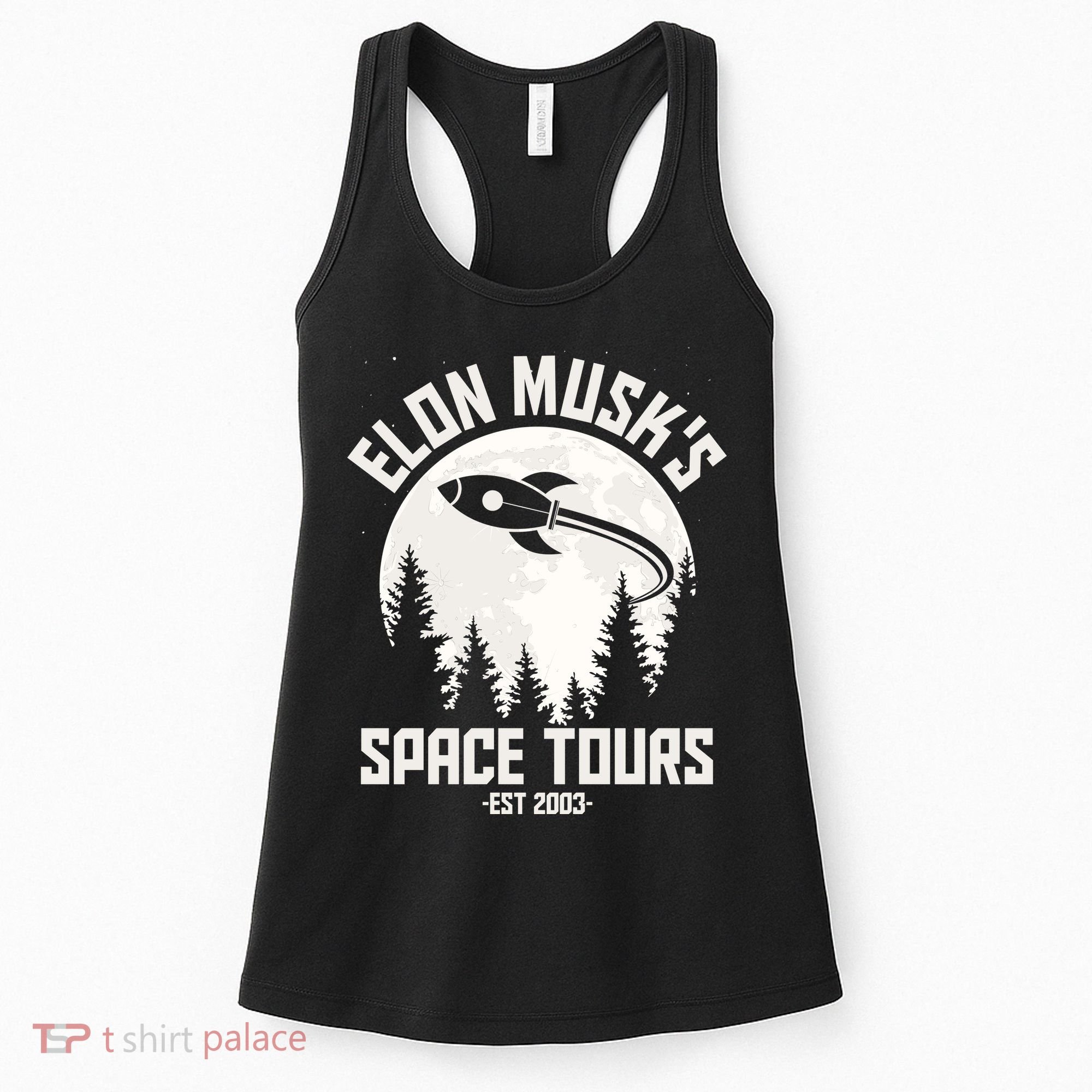 Elon Musk's Space Tours Est 2003 Women's Tank Top