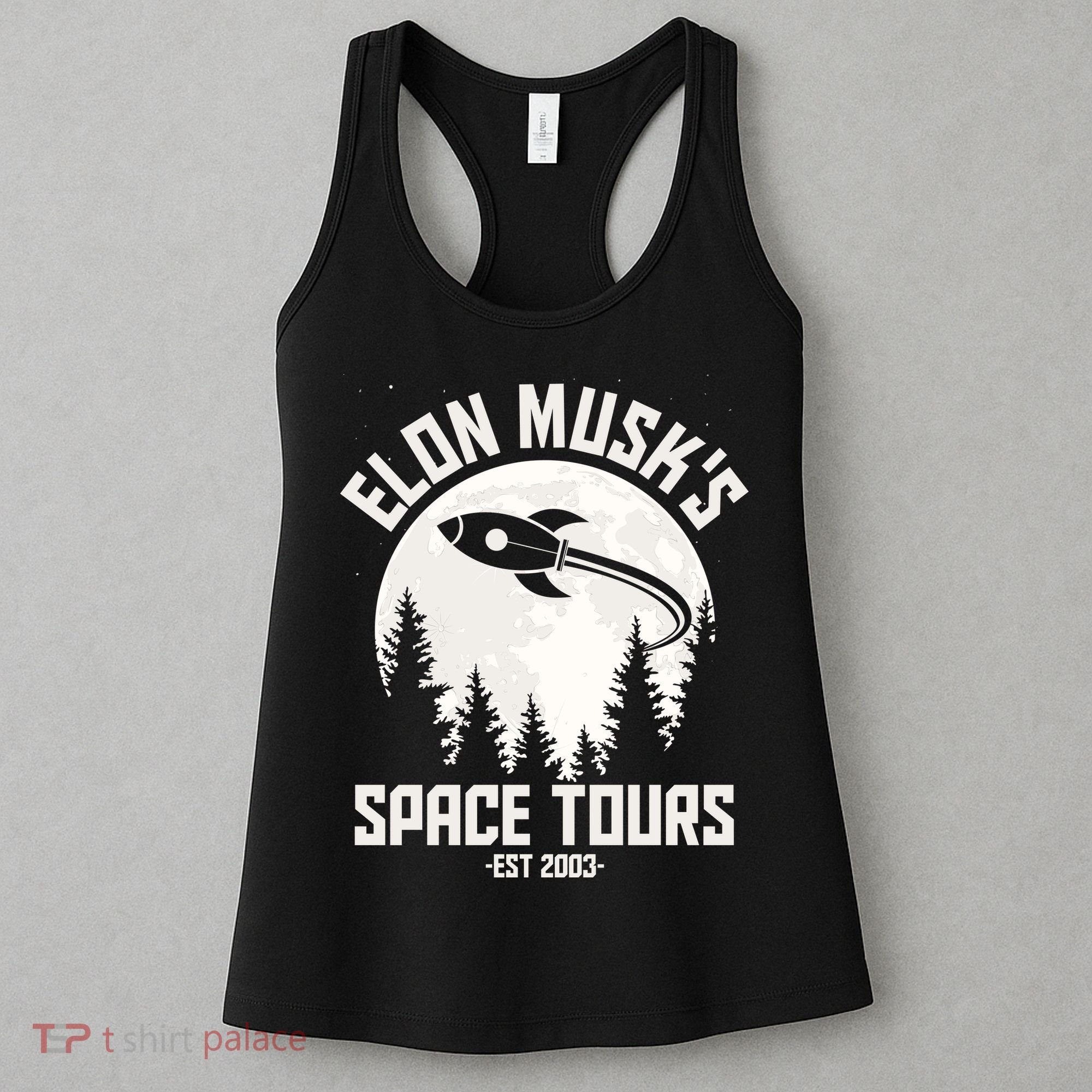 Elon Musk's Space Tours Est 2003 Women's Tank Top