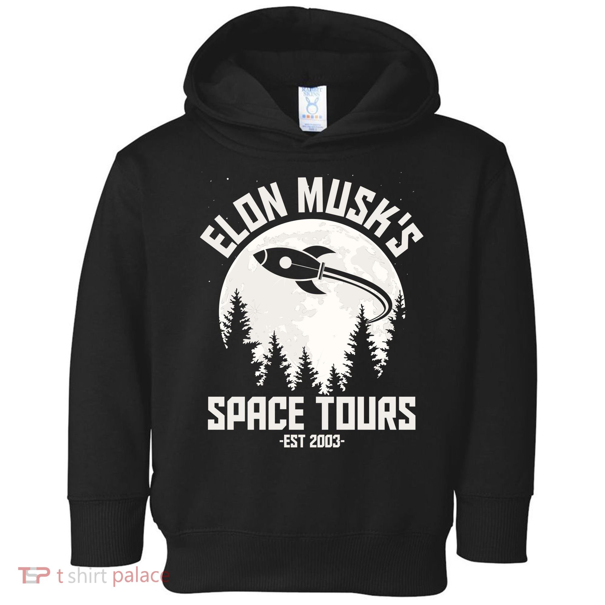 Elon Musk's Space Tours Est 2003 Toddler Hoodie