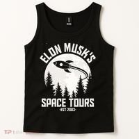 Elon Musk's Space Tours Est 2003 Tank Top thumb 2