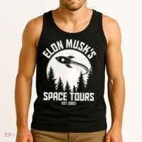 Elon Musk's Space Tours Est 2003 Tank Top thumb 3