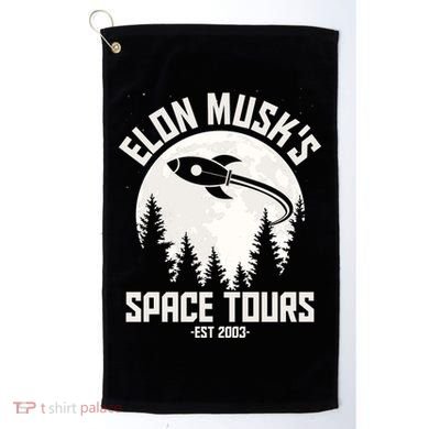Elon Musk's Space Tours Est 2003 Golf Towel