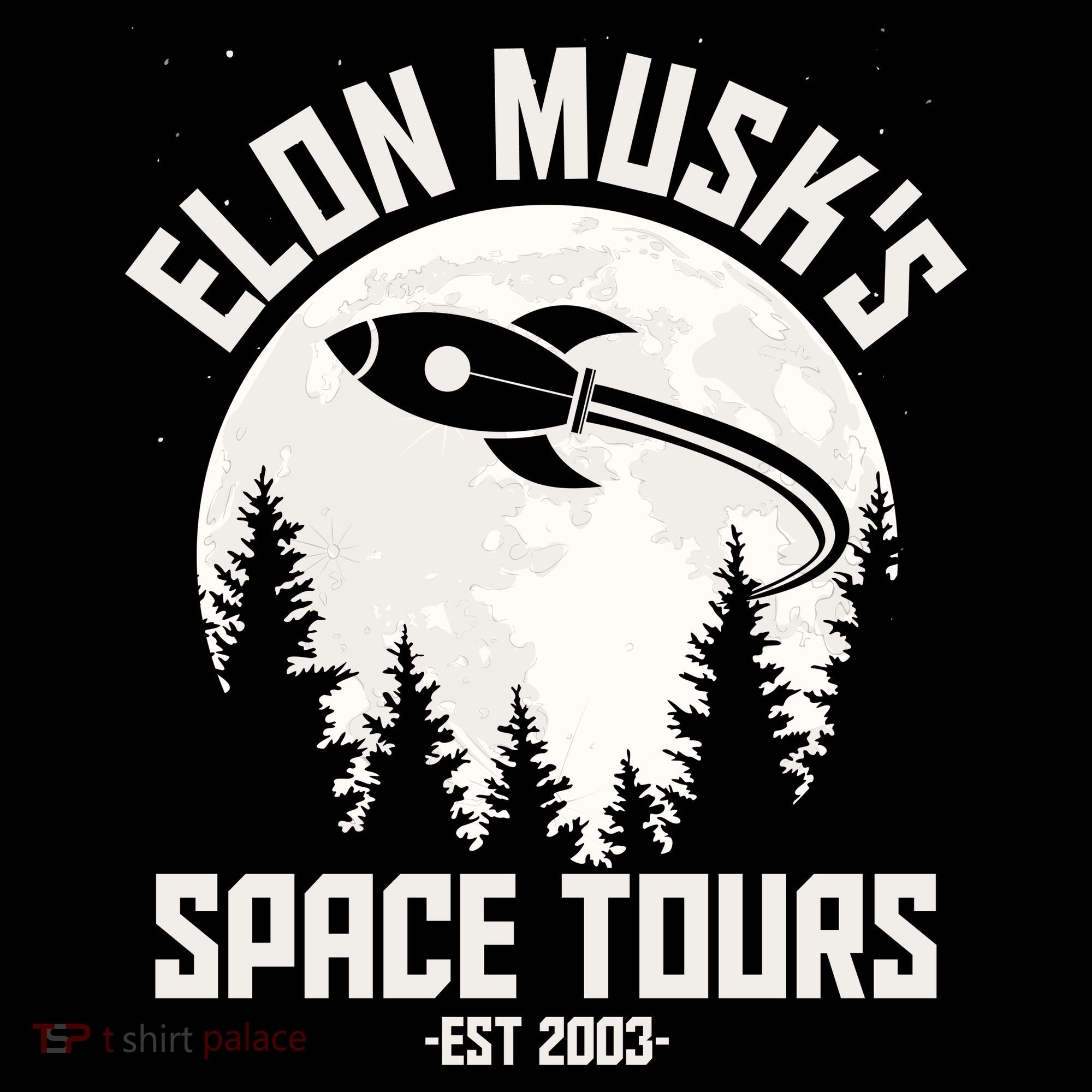 Elon Musk's Space Tours Est 2003 Visor