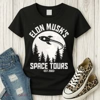 Elon Musk's Space Tours Est 2003 Women's T-Shirt thumb 3