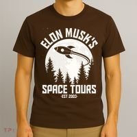 Elon Musk's Space Tours Est 2003 T-Shirt thumb 3