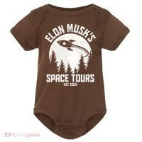Elon Musk's Space Tours Est 2003 Baby Bodysuit thumb 0