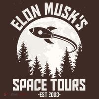 Elon Musk's Space Tours Est 2003 Baby Bodysuit thumb 2