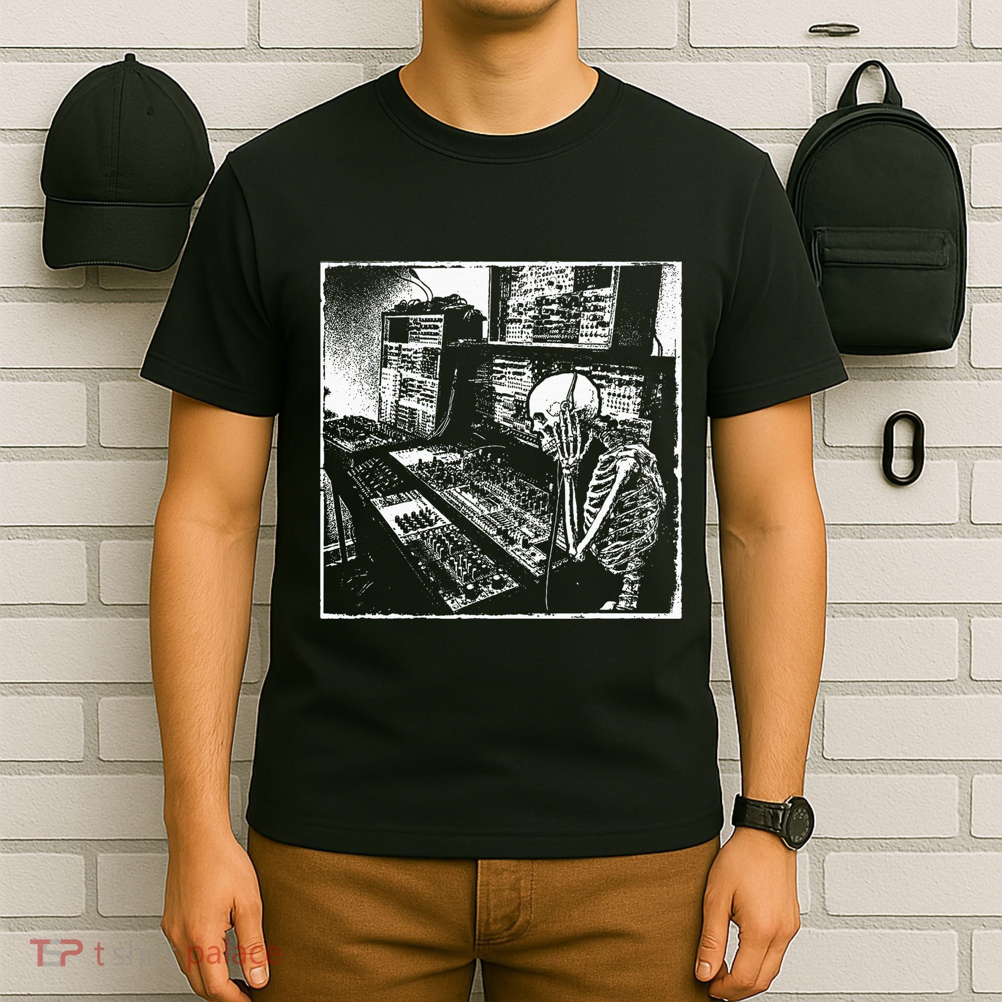 Electronic Music Synthesizer Techno Music Dj Producer T-Shirt