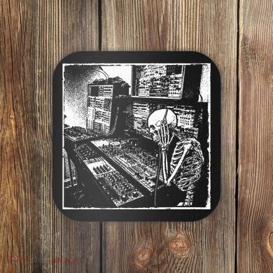 Electronic Music Synthesizer Techno Music Dj Producer Coaster