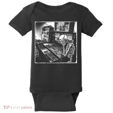 Electronic Music Synthesizer Techno Music Dj Producer Baby Bodysuit
