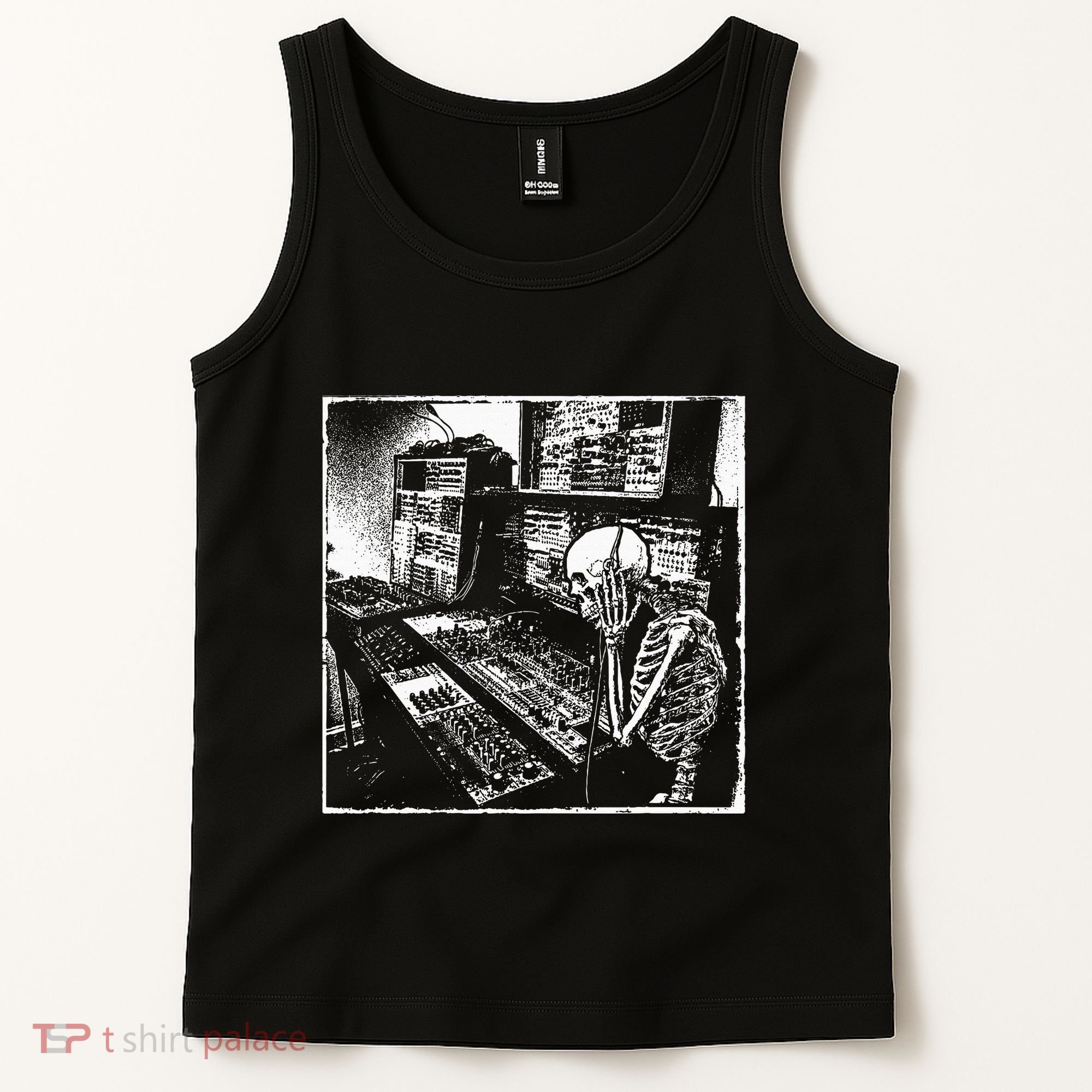 Electronic Music Synthesizer Techno Music Dj Producer Tank Top