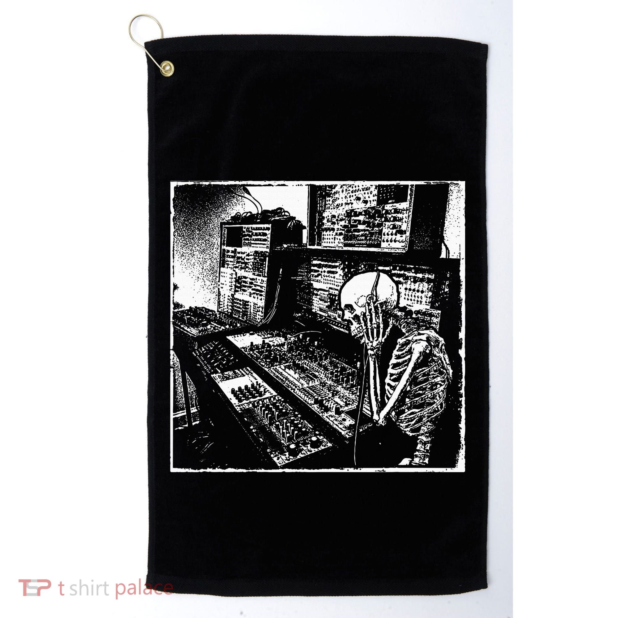 Electronic Music Synthesizer Techno Music Dj Producer Golf Towel