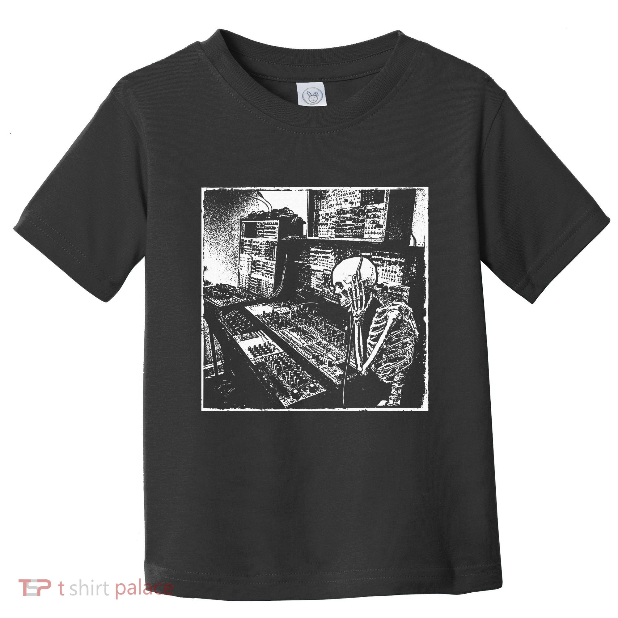 Electronic Music Synthesizer Techno Music Dj Producer Toddler T-Shirt