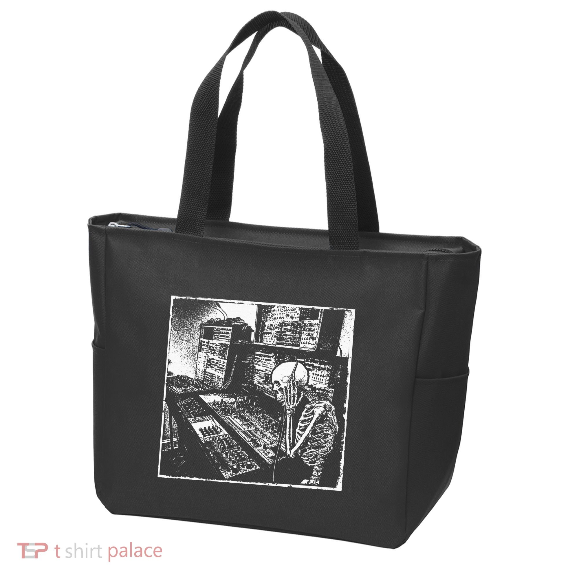 Electronic Music Synthesizer Techno Music Dj Producer Tote Bag