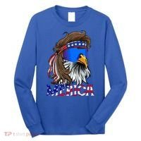 Eagle Mullet Sunglasses Merica 4th Of July Usa Long Sleeve Shirt thumb 0
