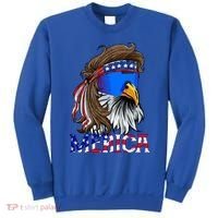Eagle Mullet Sunglasses Merica 4th Of July Usa Sweatshirt thumb 0